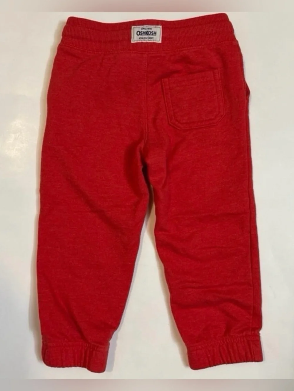 OshKosh B'gosh Red Zip Hoodie & Jogger Set